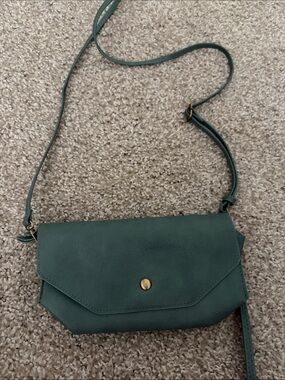 Anthro AntiK Kraft Wristlet Crossbody Bag